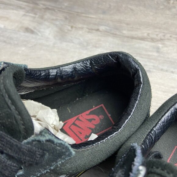 RARE VANS Authentic Black RASTA‎ Red Yellow Green Men 4 Women 5.5 Snoop - Picture 6 of 13